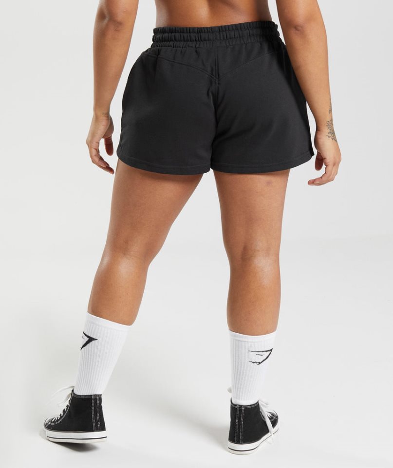 Women's Gymshark Legacy Shorts Black | CA 7D058N